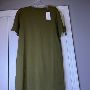 A NEW DAY Women’s Elbow Sleeve Knit T- Shirt Dress Size XS